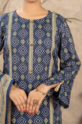 NUW3061 Digital Printed Khaddar Suit - 3 Piece